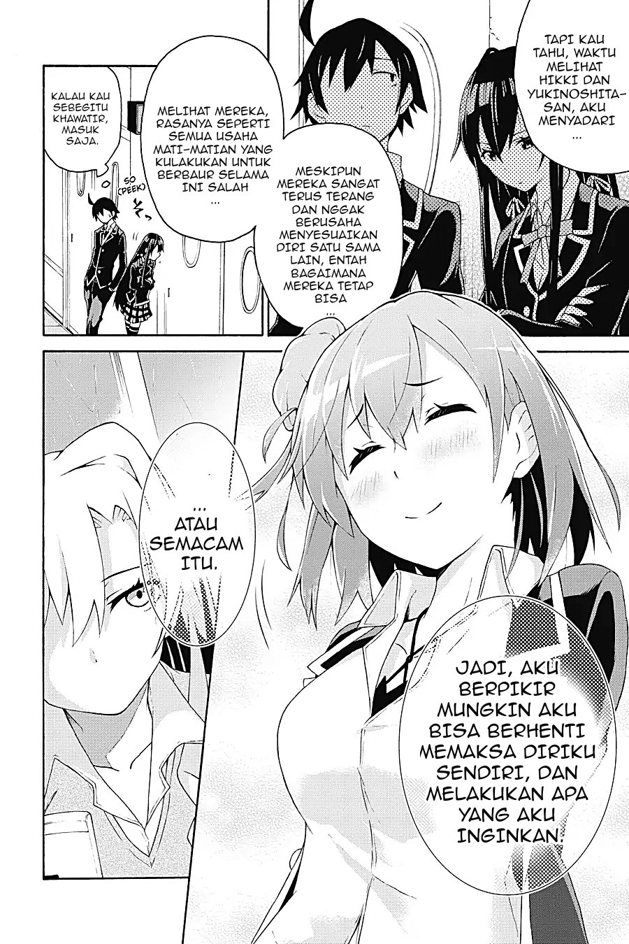 Baca Yahari Ore no Seishun Love Come wa Machigatteiru Chapter 4.2 Bahasa Indonesia page 22
