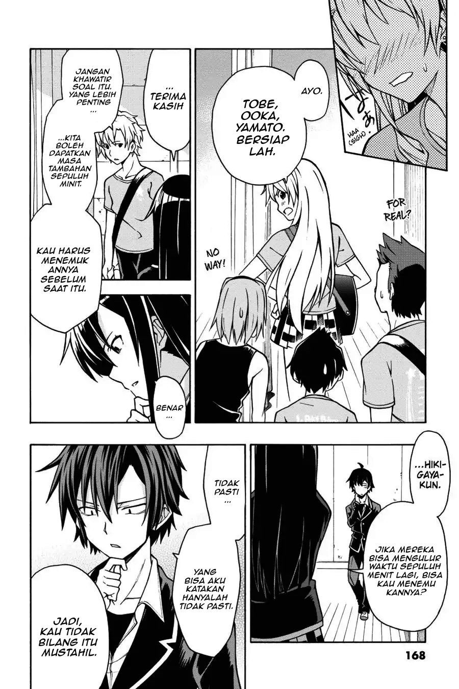 Baca Yahari Ore no Seishun Love Come wa Machigatteiru Chapter 40 Bahasa Indonesia page 32