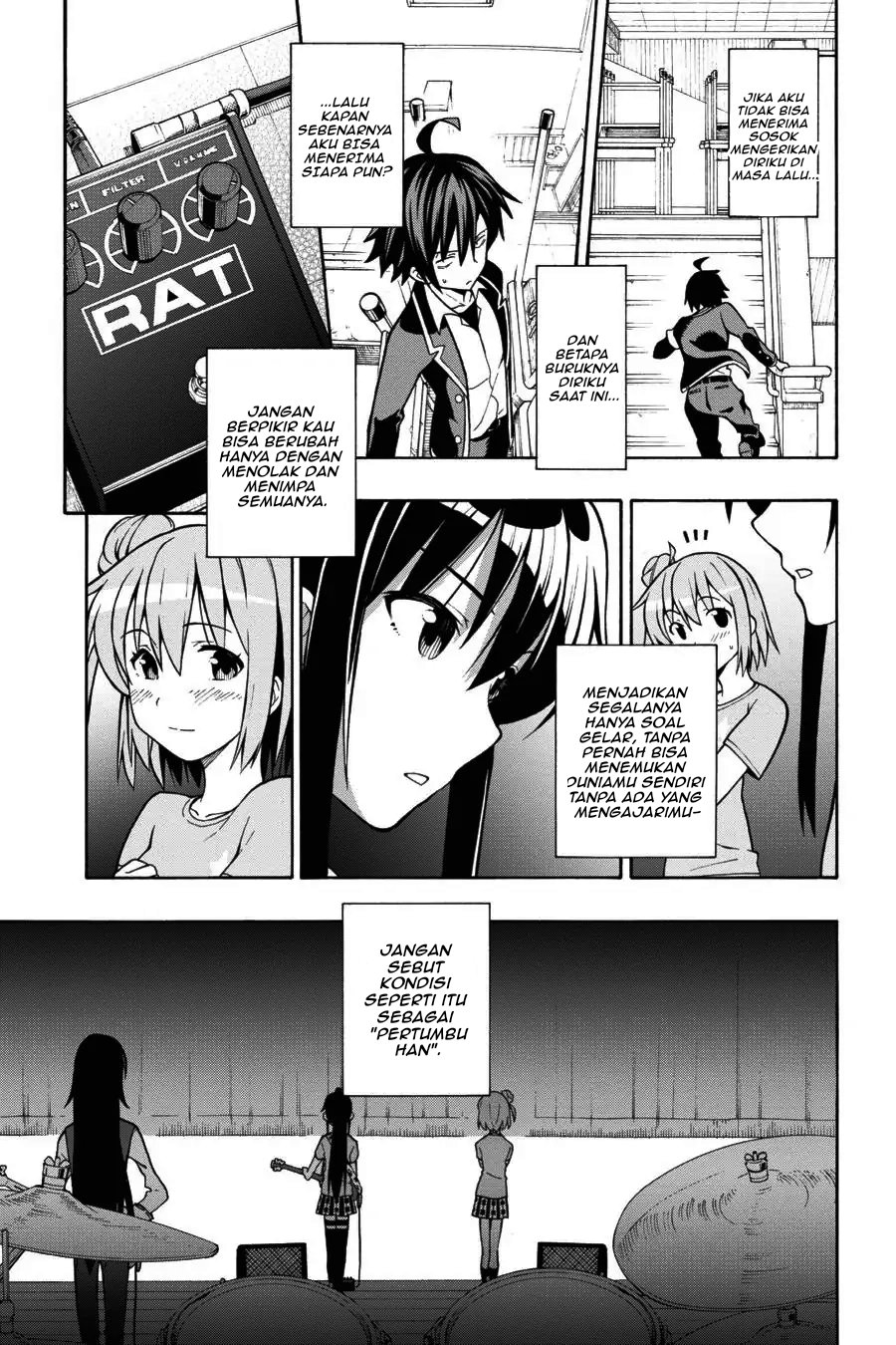 Baca Yahari Ore no Seishun Love Come wa Machigatteiru Chapter 40 Bahasa Indonesia page 70