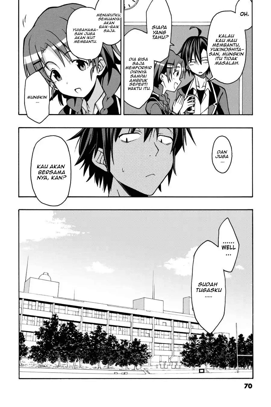 Baca Yahari Ore no Seishun Love Come wa Machigatteiru Chapter 43 Bahasa Indonesia page 30