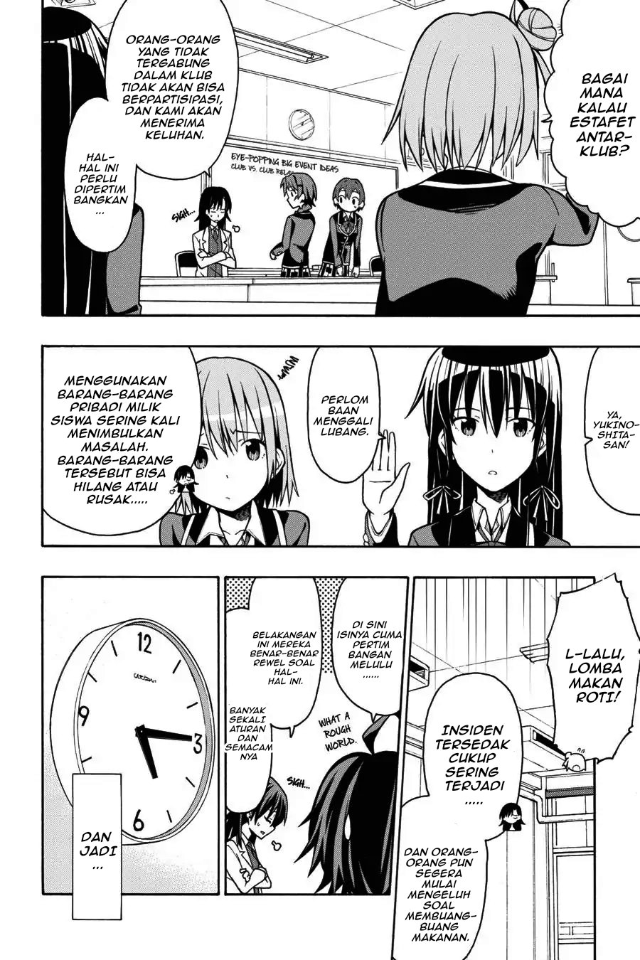 Baca Yahari Ore no Seishun Love Come wa Machigatteiru Chapter 43 Bahasa Indonesia page 42