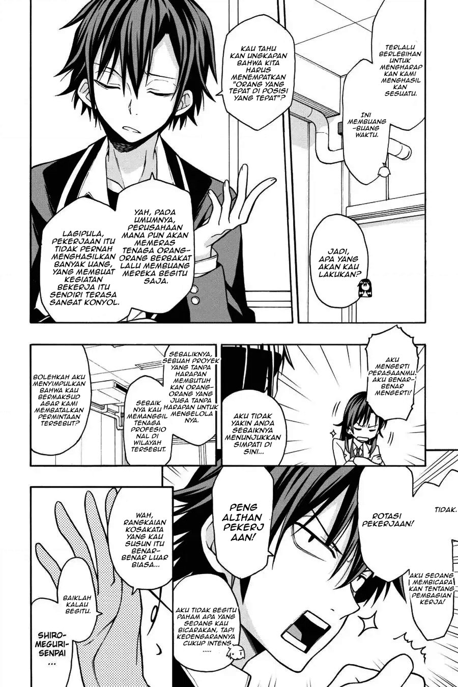 Baca Yahari Ore no Seishun Love Come wa Machigatteiru Chapter 43 Bahasa Indonesia page 46