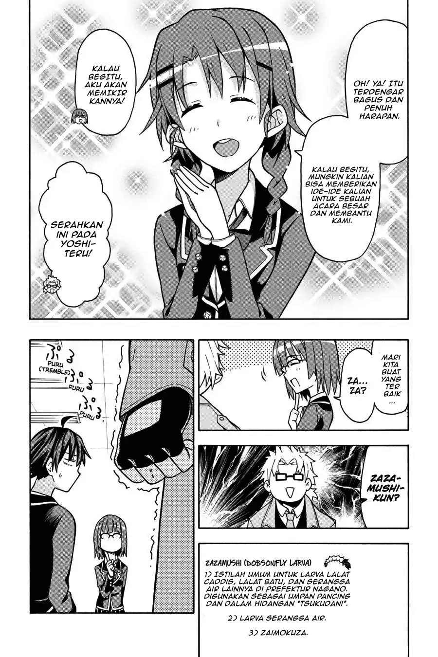 Baca Yahari Ore no Seishun Love Come wa Machigatteiru Chapter 43 Bahasa Indonesia page 54
