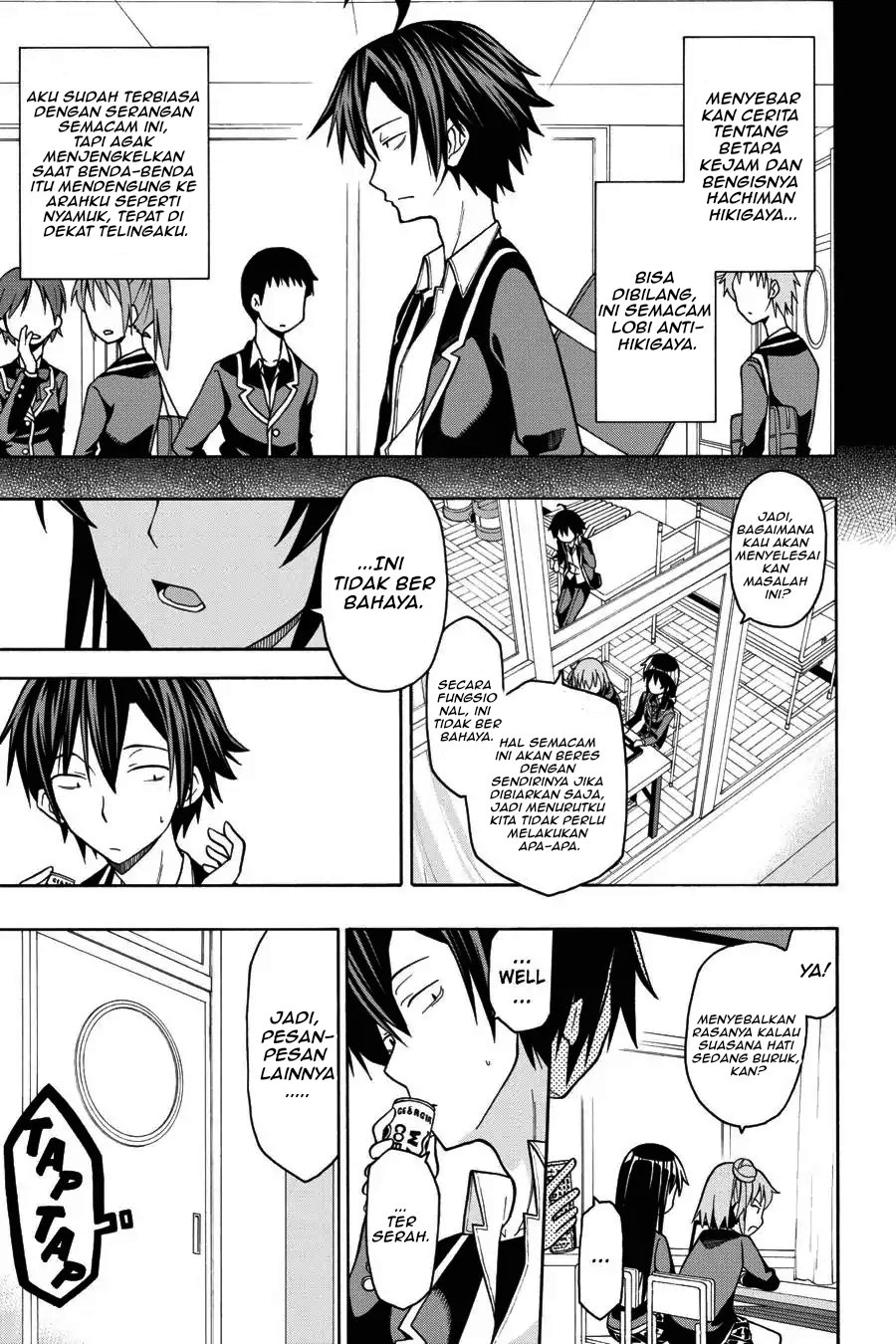 Baca Yahari Ore no Seishun Love Come wa Machigatteiru Chapter 43 Bahasa Indonesia page 14