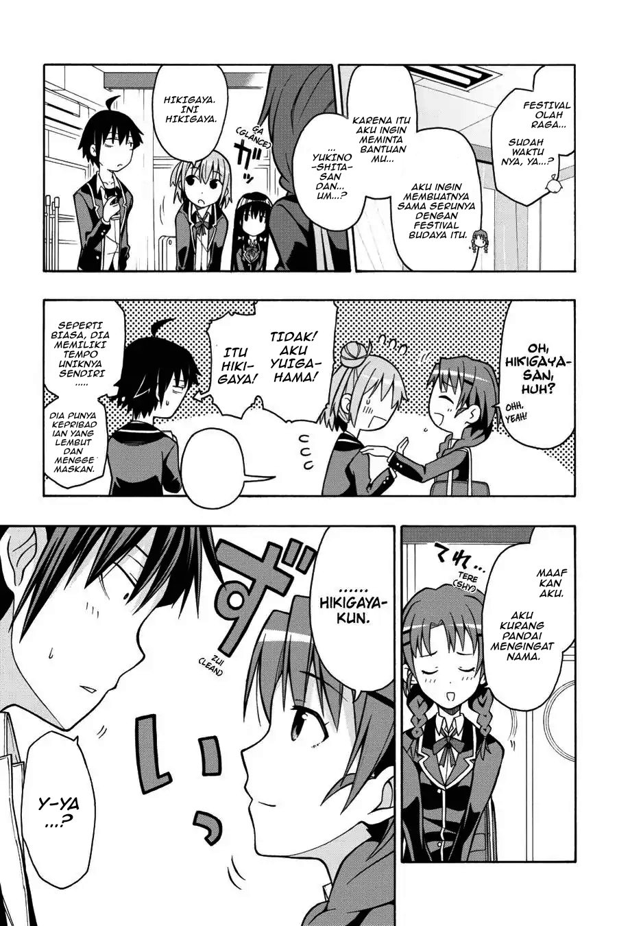 Baca Yahari Ore no Seishun Love Come wa Machigatteiru Chapter 43 Bahasa Indonesia page 18