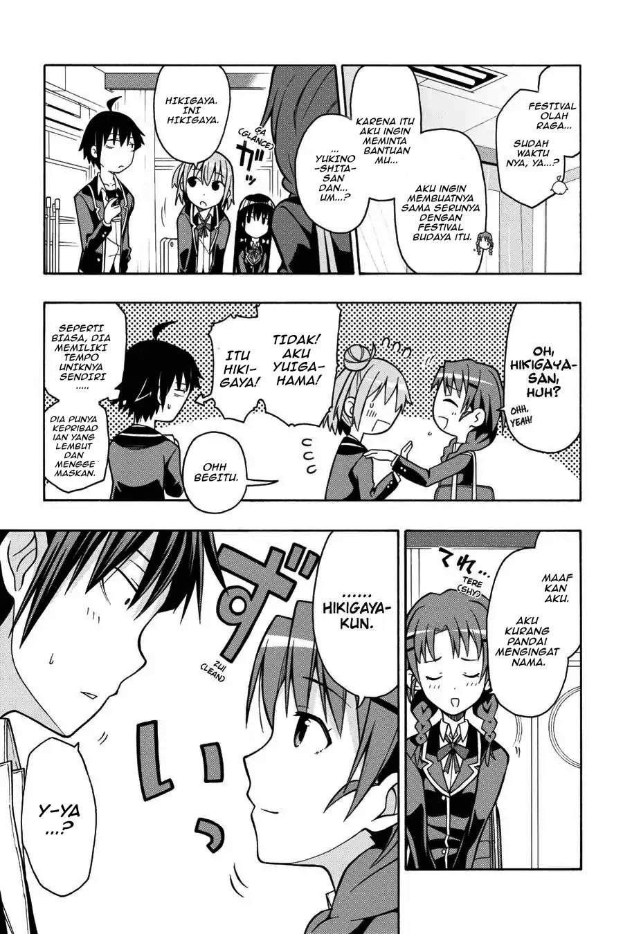 Baca Yahari Ore no Seishun Love Come wa Machigatteiru Chapter 43 Bahasa Indonesia page 20