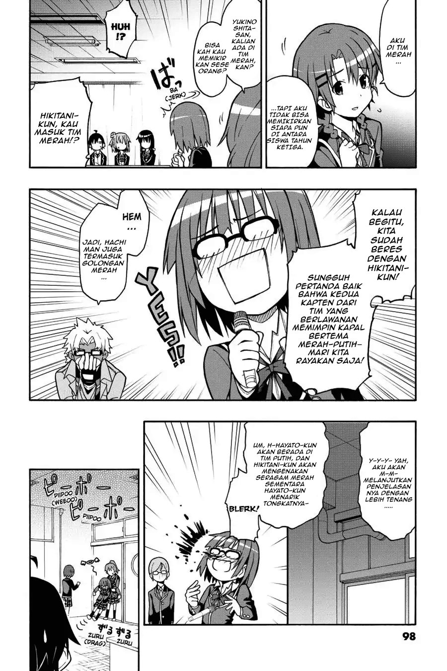 Baca Yahari Ore no Seishun Love Come wa Machigatteiru Chapter 44 Bahasa Indonesia page 28