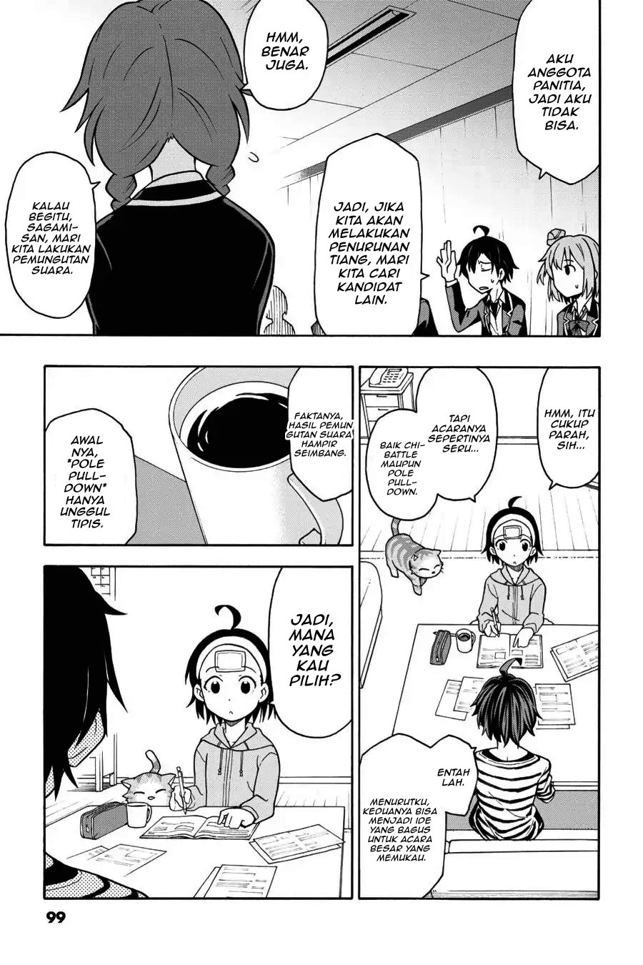 Baca Yahari Ore no Seishun Love Come wa Machigatteiru Chapter 44 Bahasa Indonesia page 30