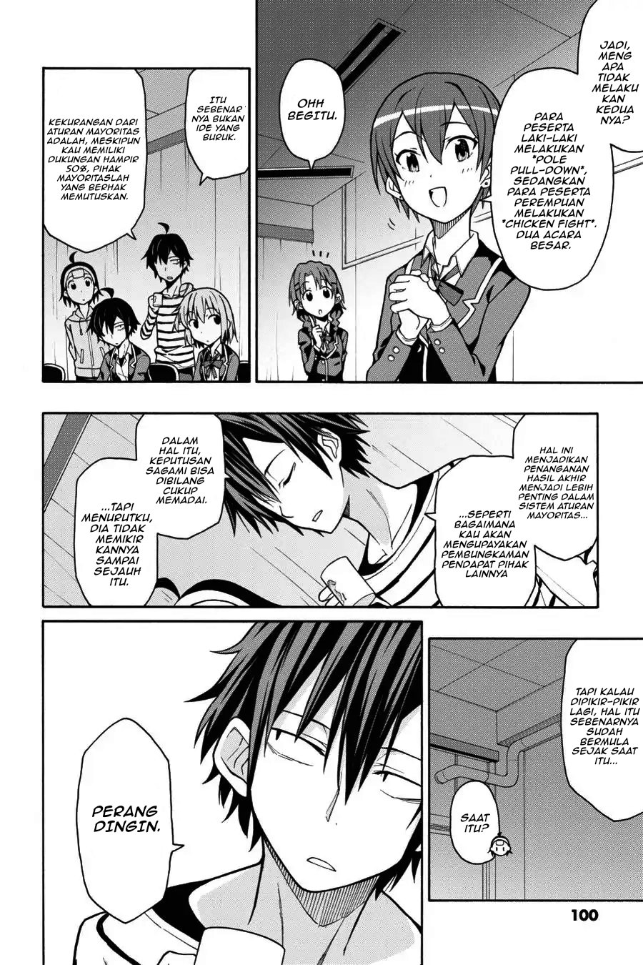 Baca Yahari Ore no Seishun Love Come wa Machigatteiru Chapter 44 Bahasa Indonesia page 32