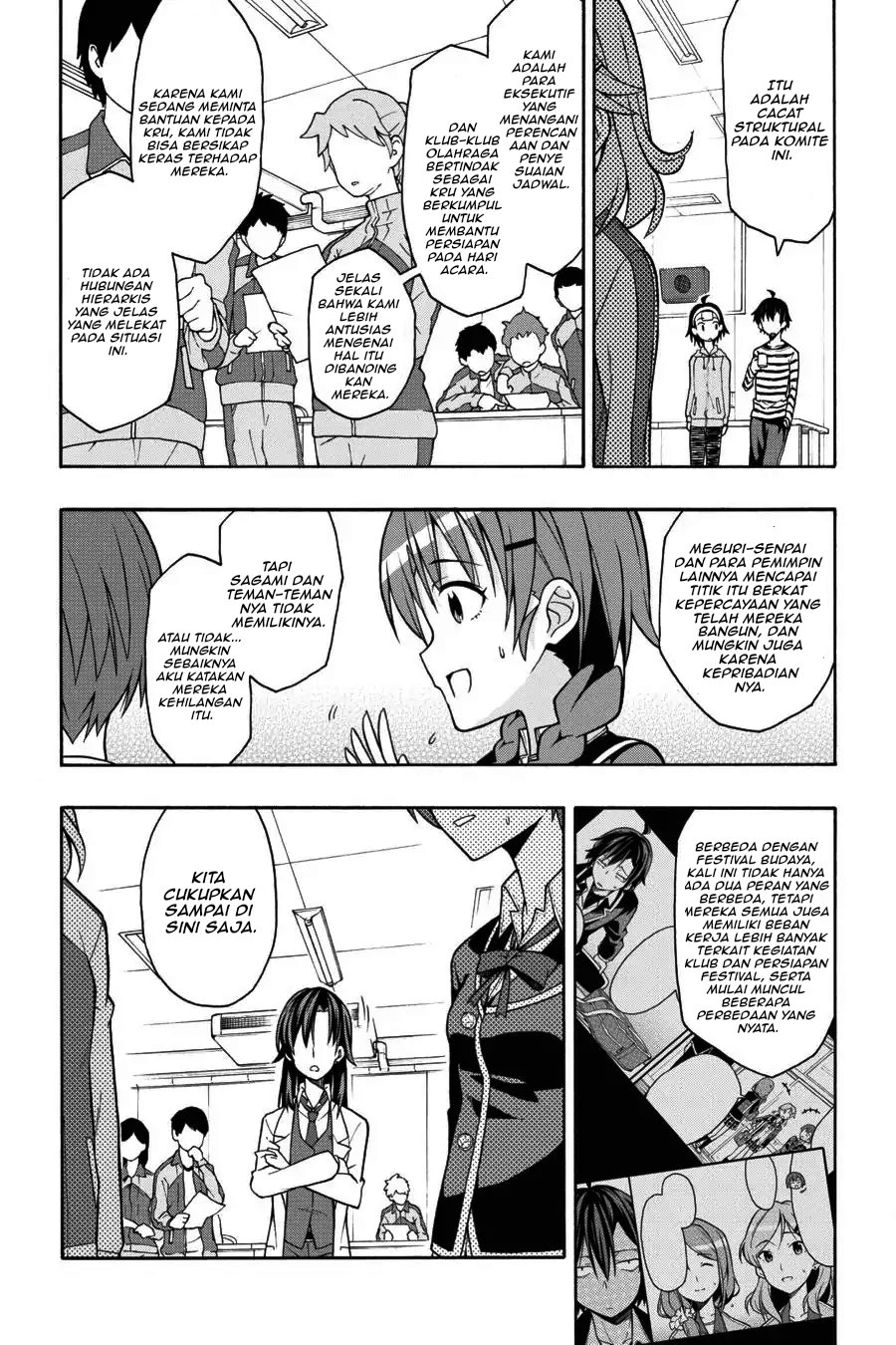 Baca Yahari Ore no Seishun Love Come wa Machigatteiru Chapter 44 Bahasa Indonesia page 40