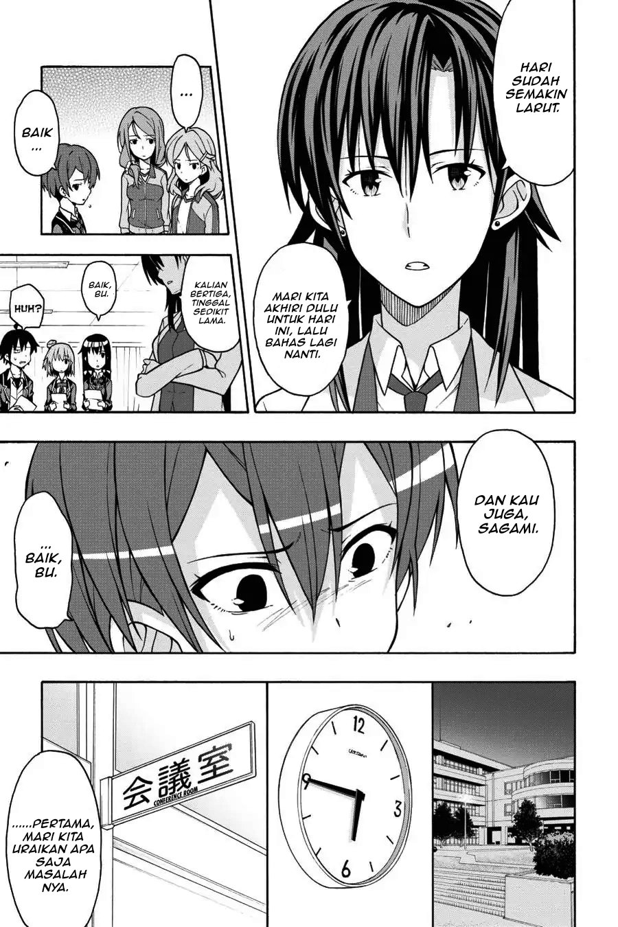Baca Yahari Ore no Seishun Love Come wa Machigatteiru Chapter 44 Bahasa Indonesia page 42