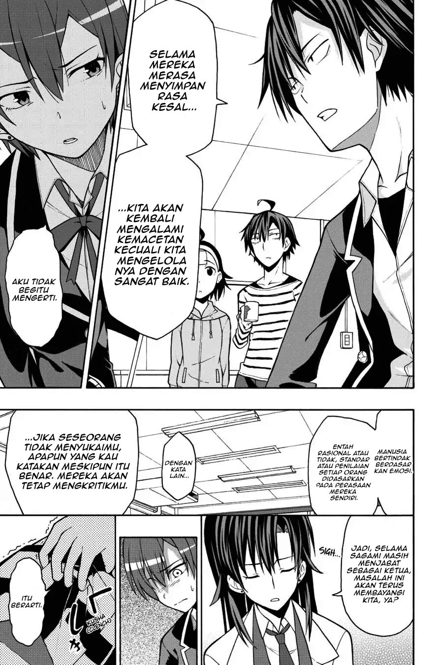 Baca Yahari Ore no Seishun Love Come wa Machigatteiru Chapter 44 Bahasa Indonesia page 46