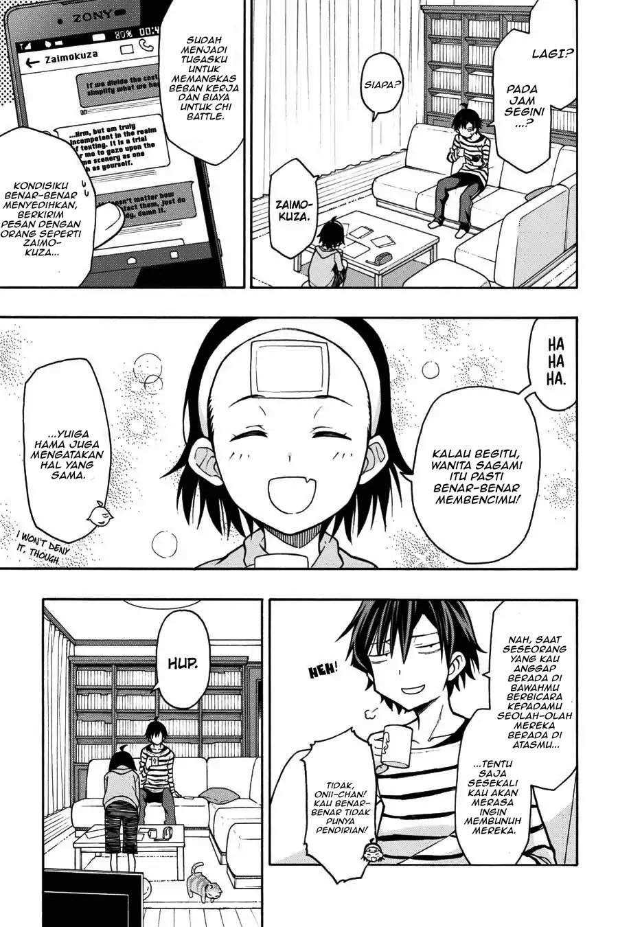 Baca Yahari Ore no Seishun Love Come wa Machigatteiru Chapter 44 Bahasa Indonesia page 58
