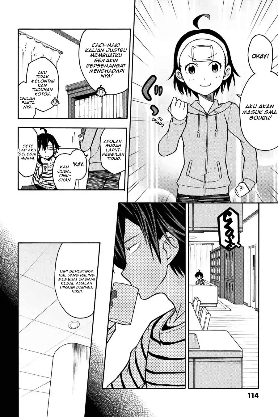 Baca Yahari Ore no Seishun Love Come wa Machigatteiru Chapter 44 Bahasa Indonesia page 60