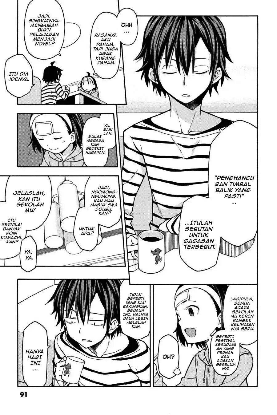 Baca Yahari Ore no Seishun Love Come wa Machigatteiru Chapter 44 Bahasa Indonesia page 14