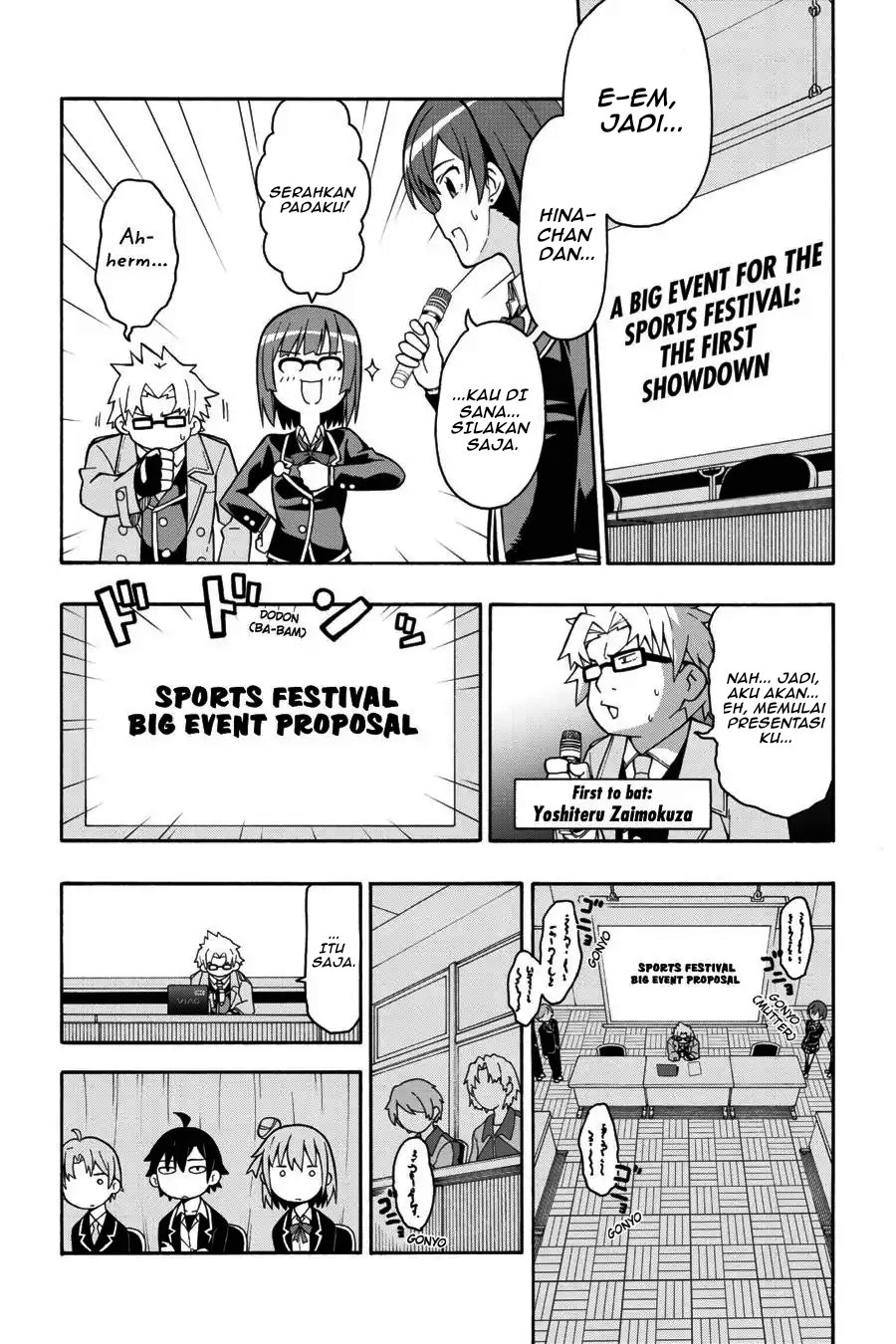 Baca Yahari Ore no Seishun Love Come wa Machigatteiru Chapter 44 Bahasa Indonesia page 16
