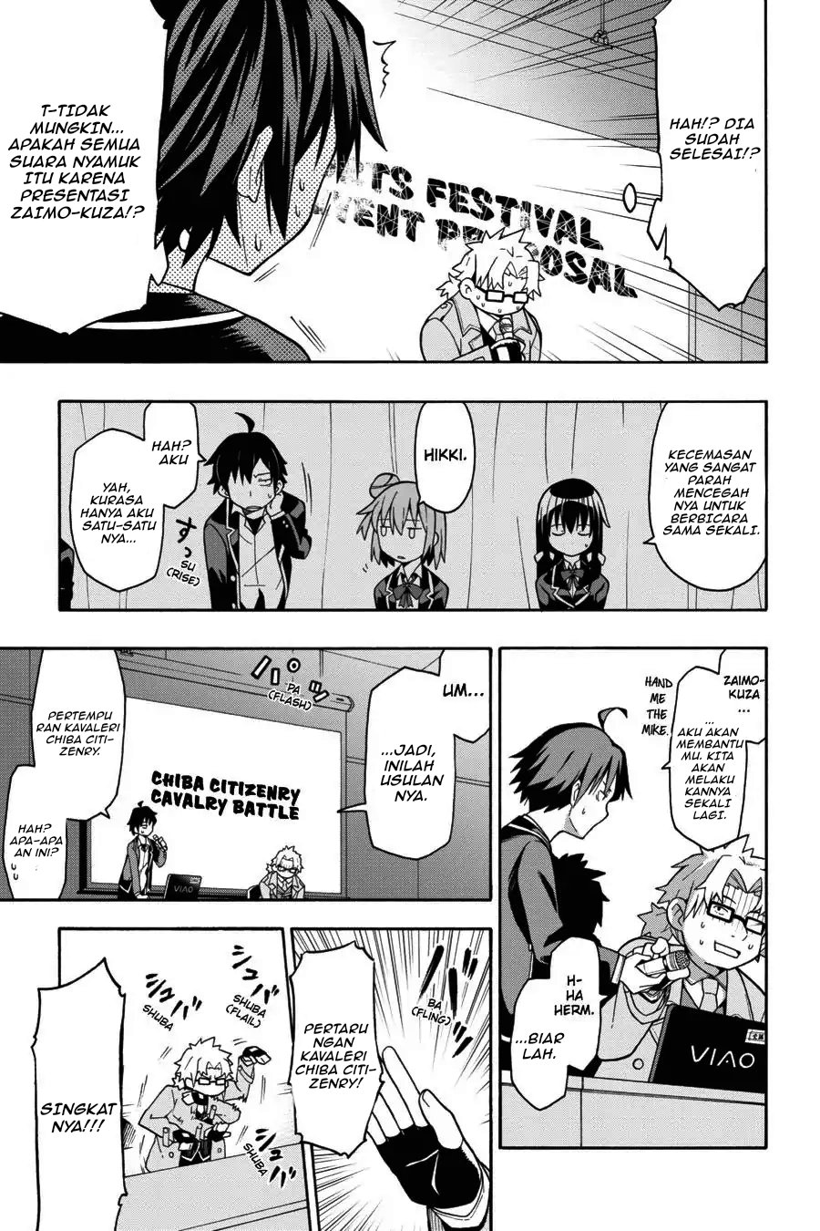 Baca Yahari Ore no Seishun Love Come wa Machigatteiru Chapter 44 Bahasa Indonesia page 18