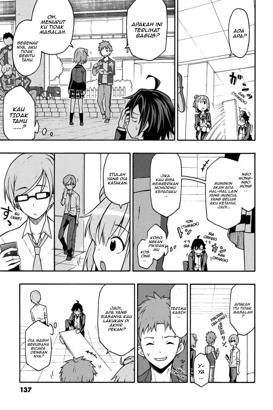 Yahari Ore no Seishun Love Come wa Machigatteiru Chapter 45 - Page 21