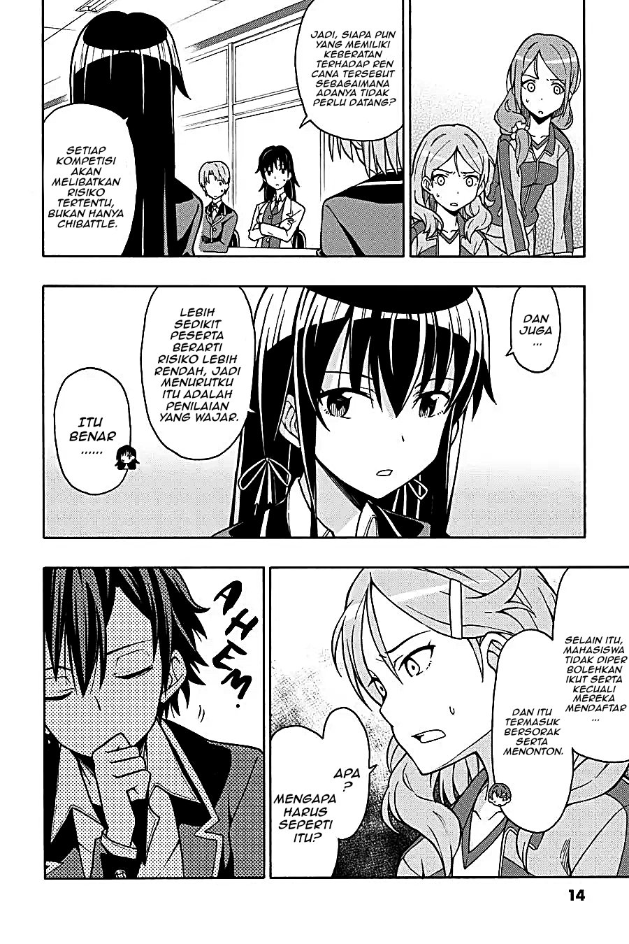 Yahari Ore no Seishun Love Come wa Machigatteiru Chapter 47 - Page 10