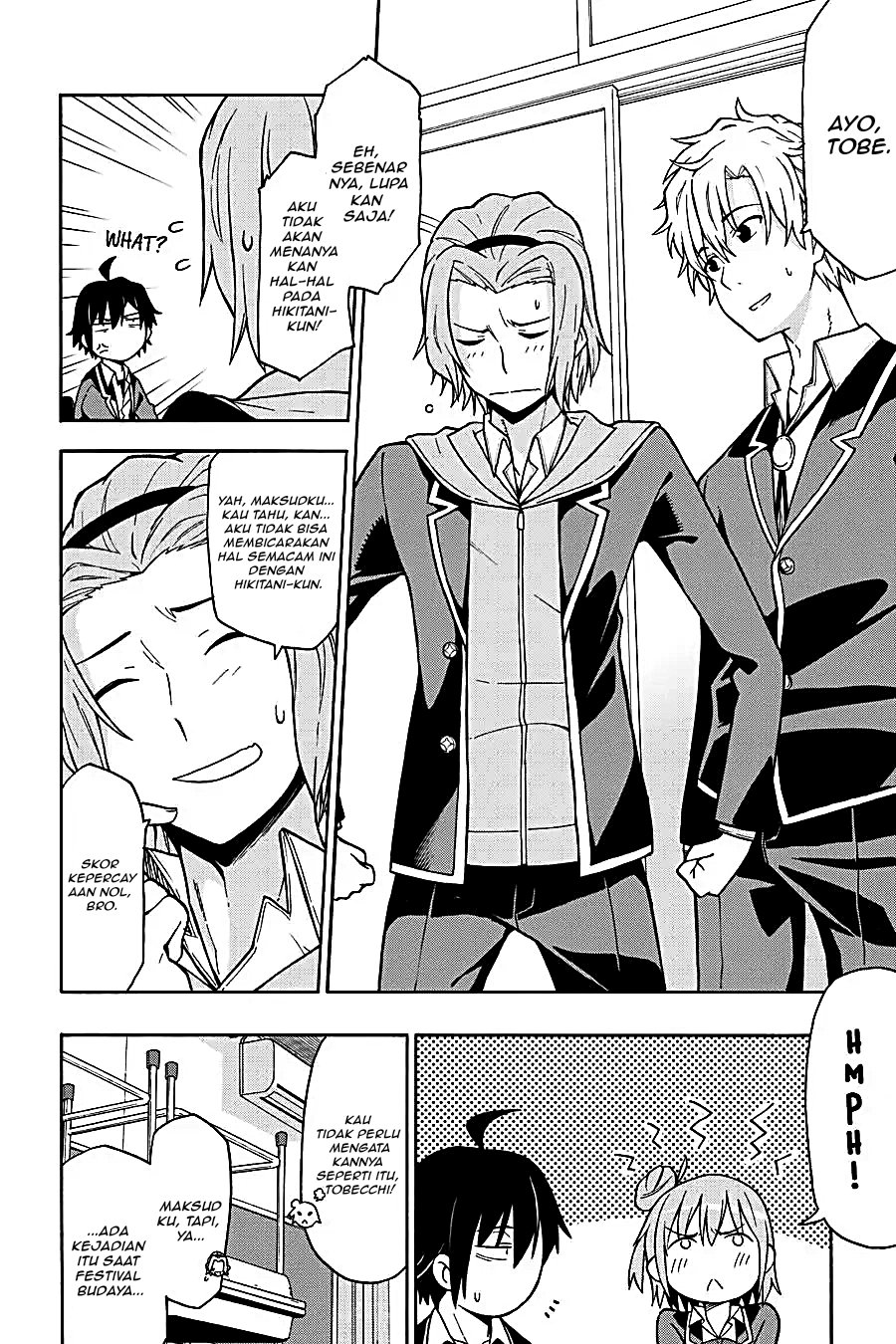 Yahari Ore no Seishun Love Come wa Machigatteiru Chapter 49 - Page 5