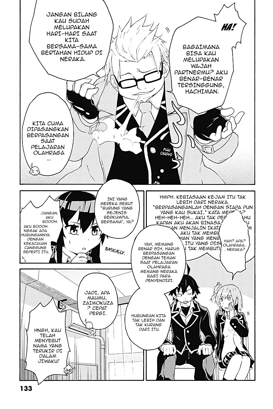 Yahari Ore no Seishun Love Come wa Machigatteiru Chapter 5.1 - Page 4