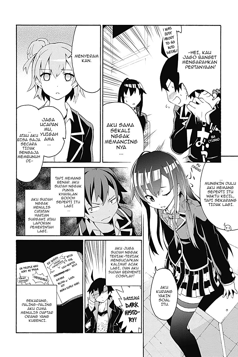 Yahari Ore no Seishun Love Come wa Machigatteiru Chapter 5.1 - Page 9
