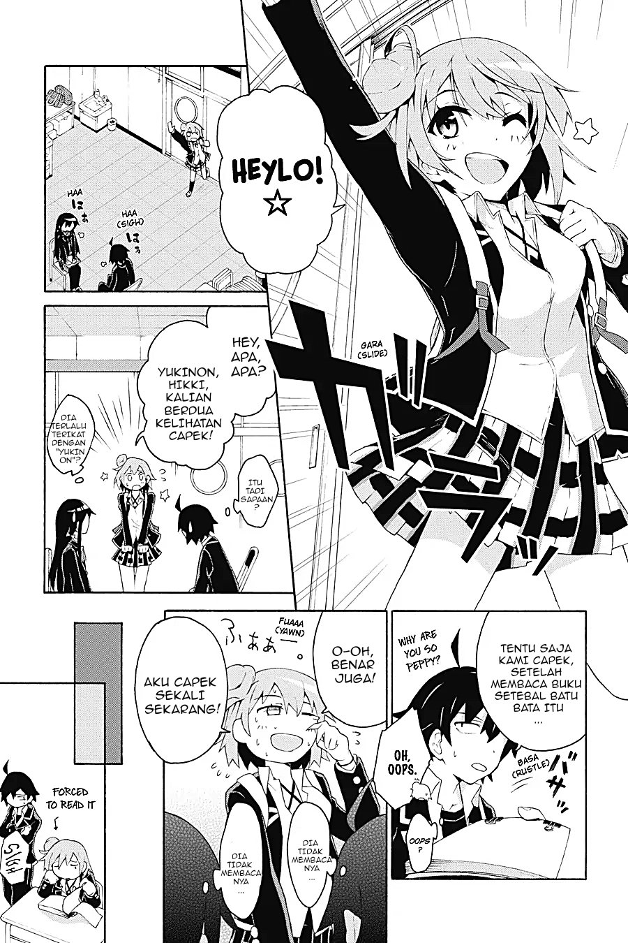 Baca Yahari Ore no Seishun Love Come wa Machigatteiru Chapter 5.2 Bahasa Indonesia page 8