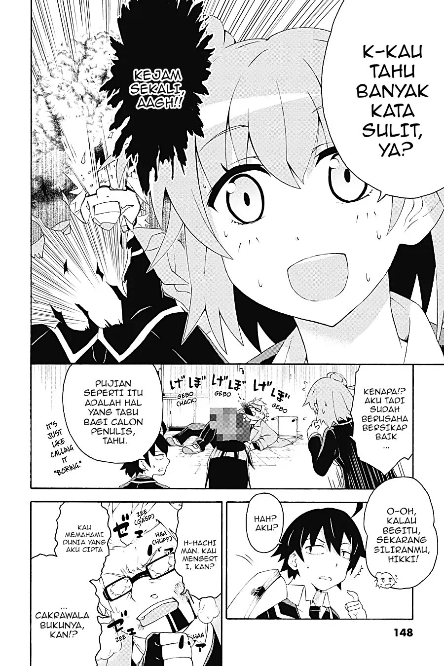 Baca Yahari Ore no Seishun Love Come wa Machigatteiru Chapter 5.2 Bahasa Indonesia page 14