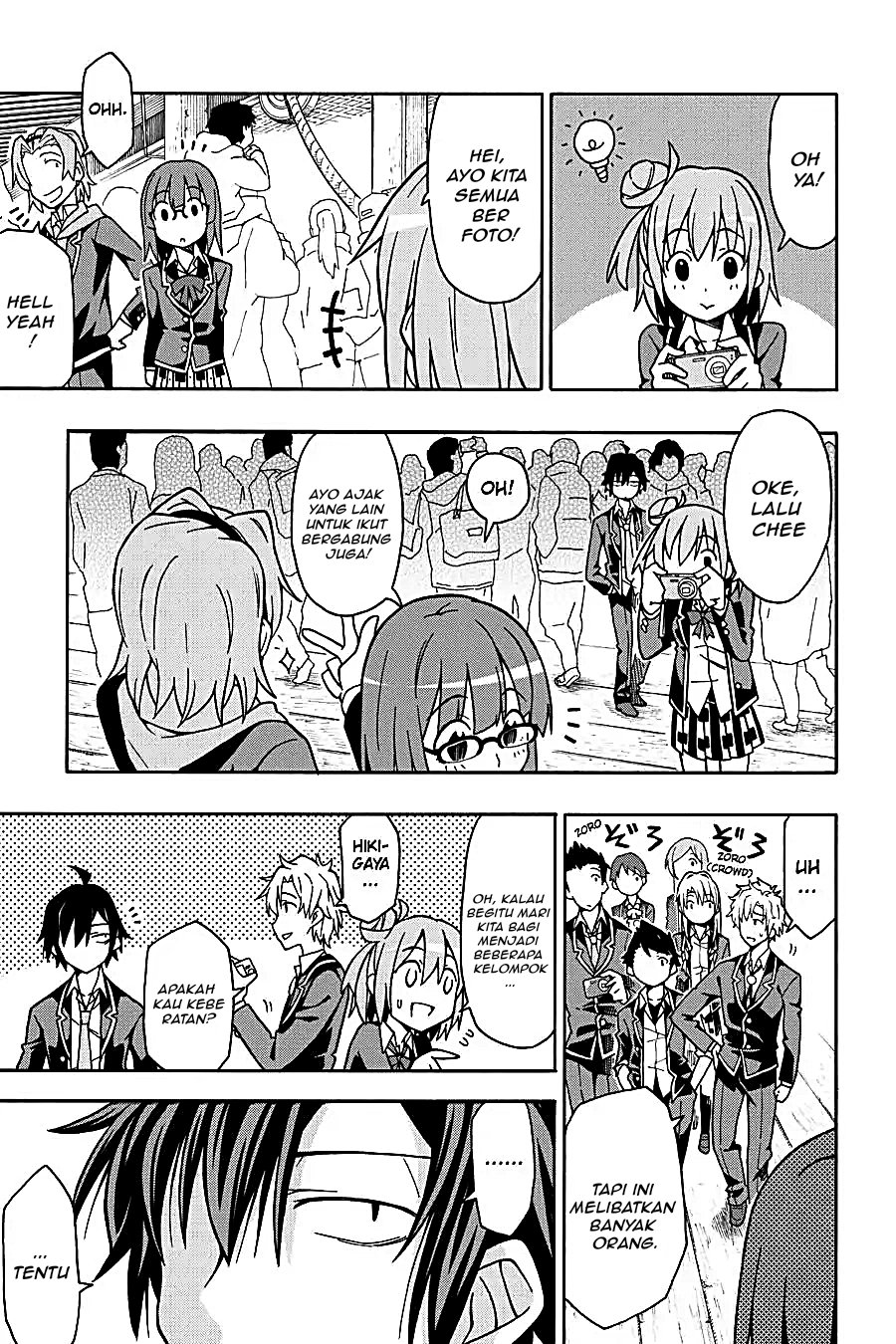 Yahari Ore no Seishun Love Come wa Machigatteiru Chapter 50 - Page 10
