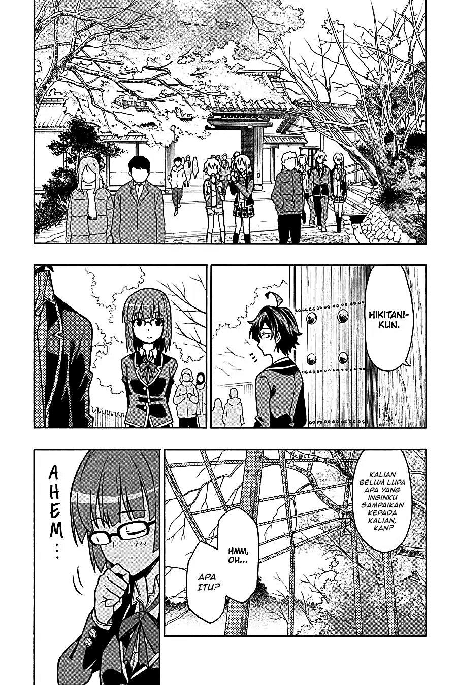 Yahari Ore no Seishun Love Come wa Machigatteiru Chapter 51 - Page 11
