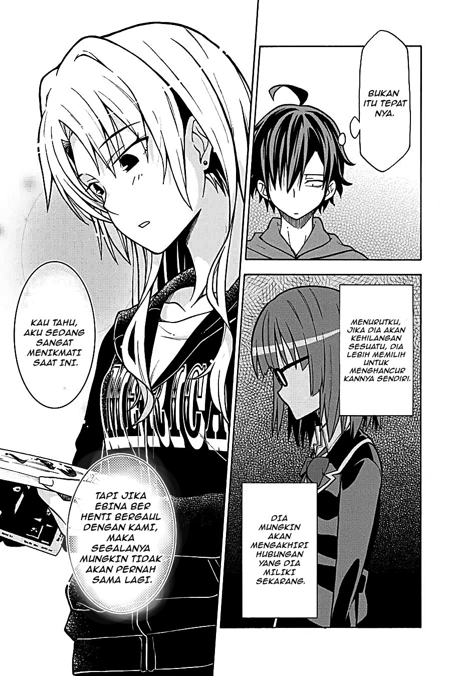 Yahari Ore no Seishun Love Come wa Machigatteiru Chapter 51 - Page 23
