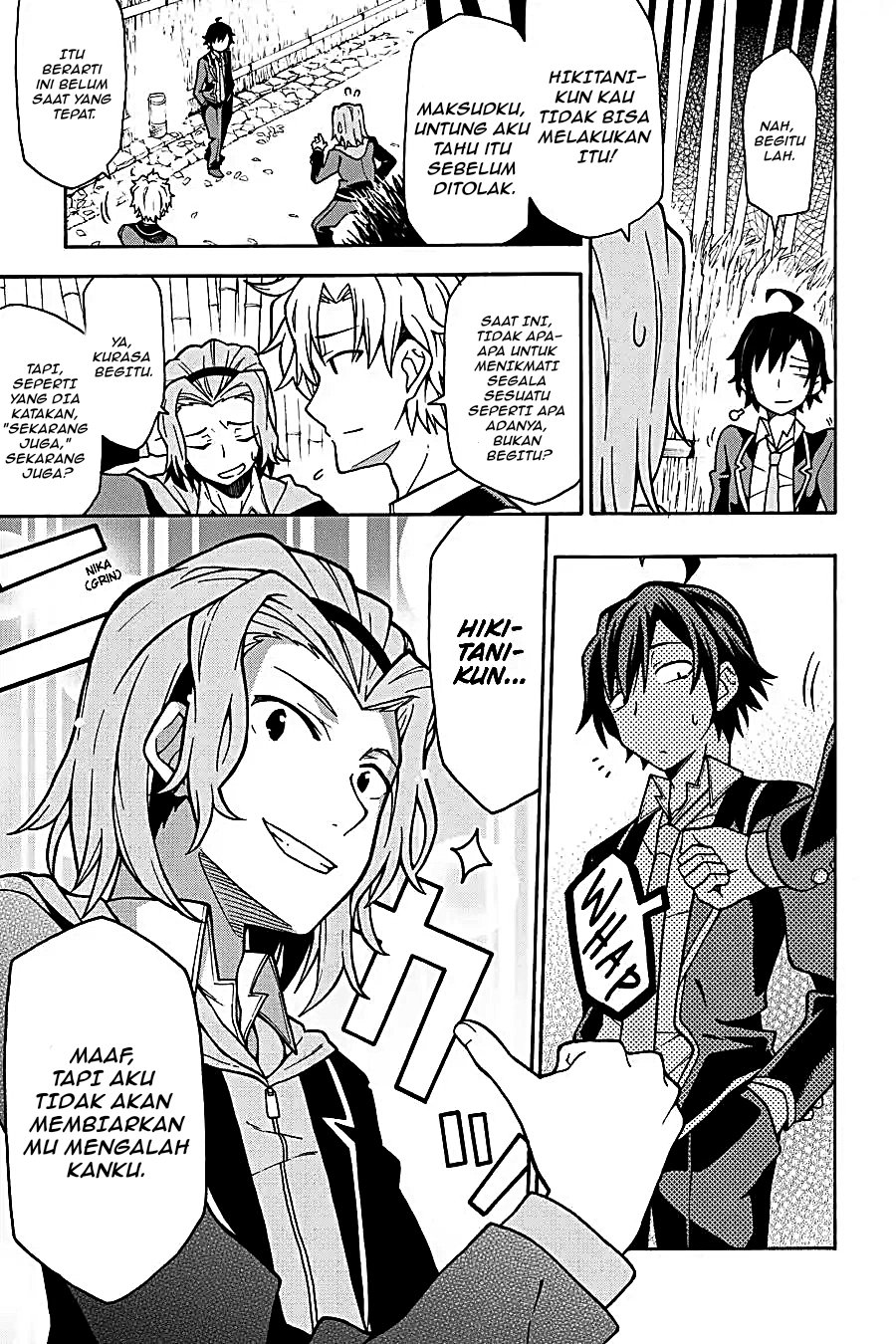 Yahari Ore no Seishun Love Come wa Machigatteiru Chapter 52 - Page 22