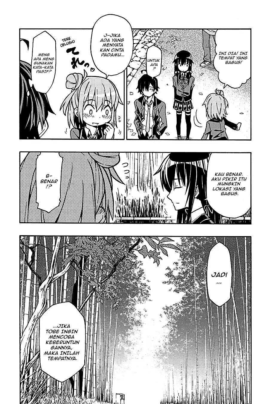 Yahari Ore no Seishun Love Come wa Machigatteiru Chapter 52 - Page 7