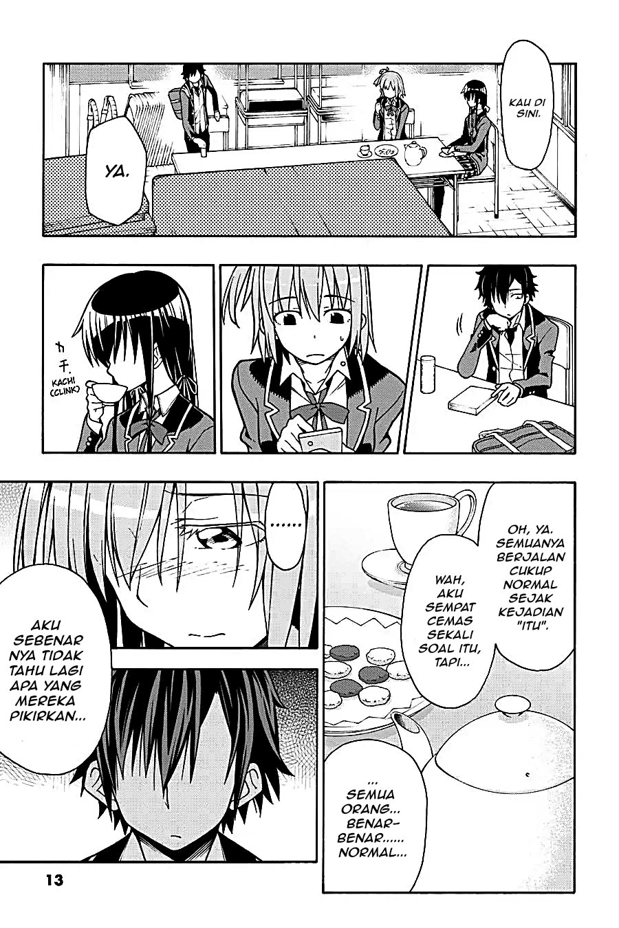Yahari Ore no Seishun Love Come wa Machigatteiru Chapter 53 - Page 10