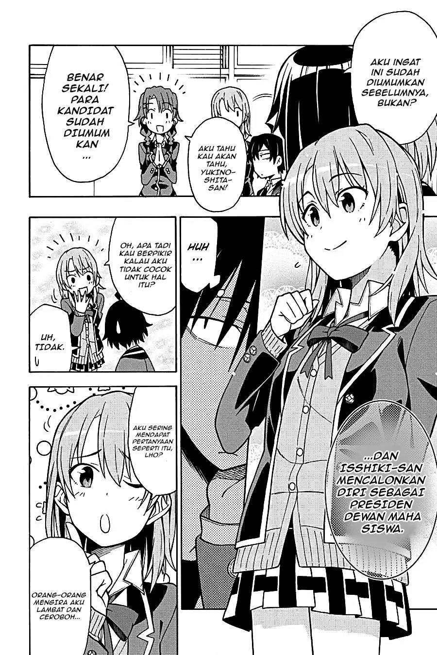 Yahari Ore no Seishun Love Come wa Machigatteiru Chapter 53 - Page 15