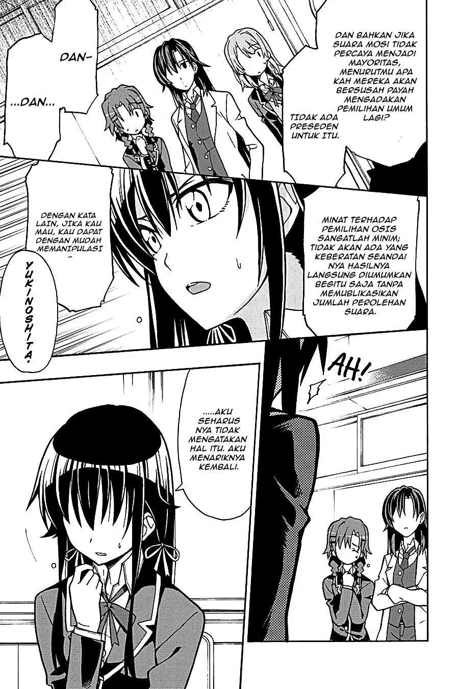 Yahari Ore no Seishun Love Come wa Machigatteiru Chapter 53 - Page 22