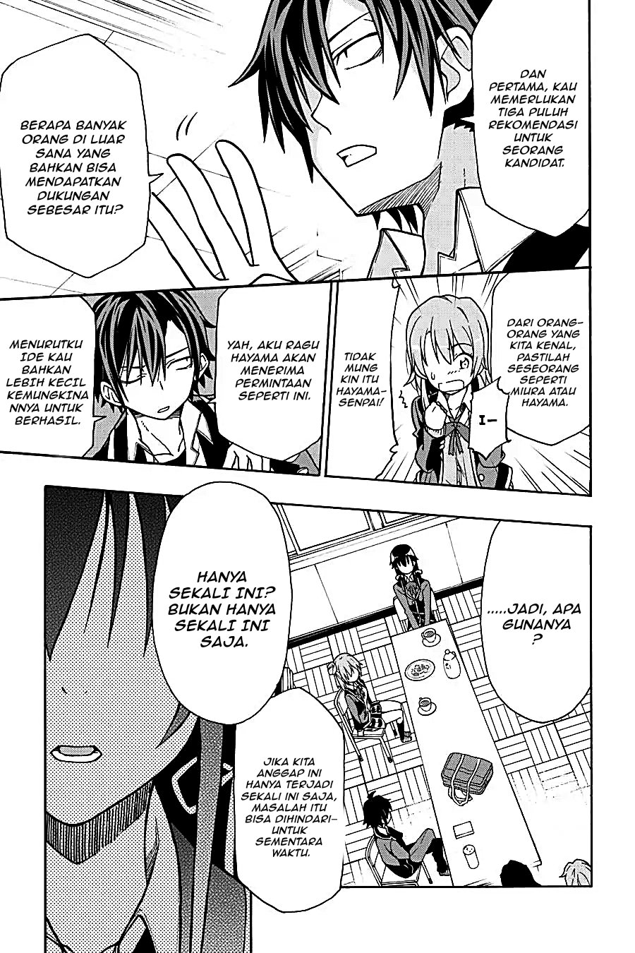 Yahari Ore no Seishun Love Come wa Machigatteiru Chapter 53 - Page 24