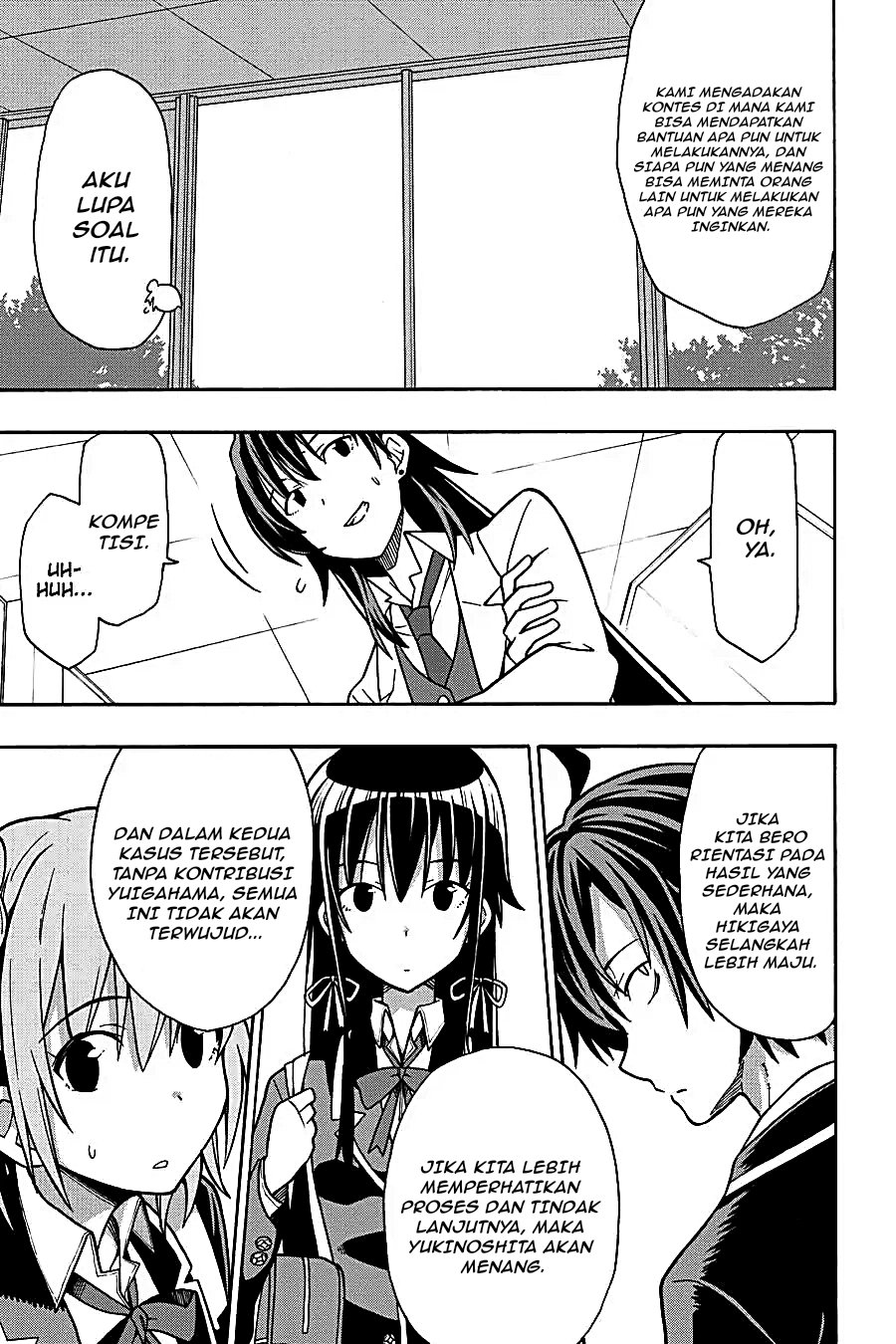 Yahari Ore no Seishun Love Come wa Machigatteiru Chapter 53 - Page 28