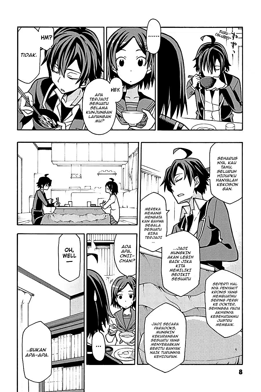 Yahari Ore no Seishun Love Come wa Machigatteiru Chapter 53 - Page 5