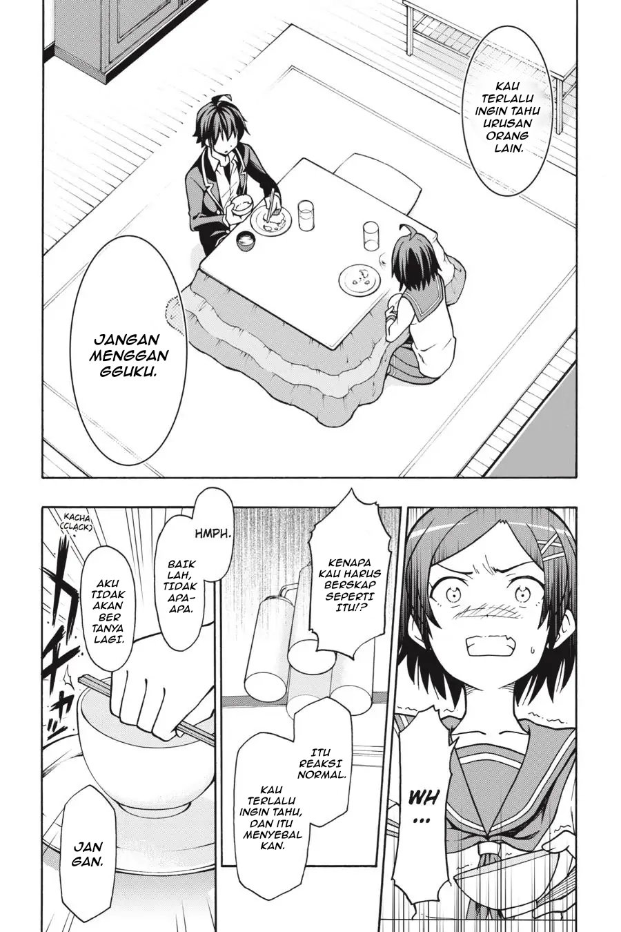 Yahari Ore no Seishun Love Come wa Machigatteiru Chapter 53 - Page 7