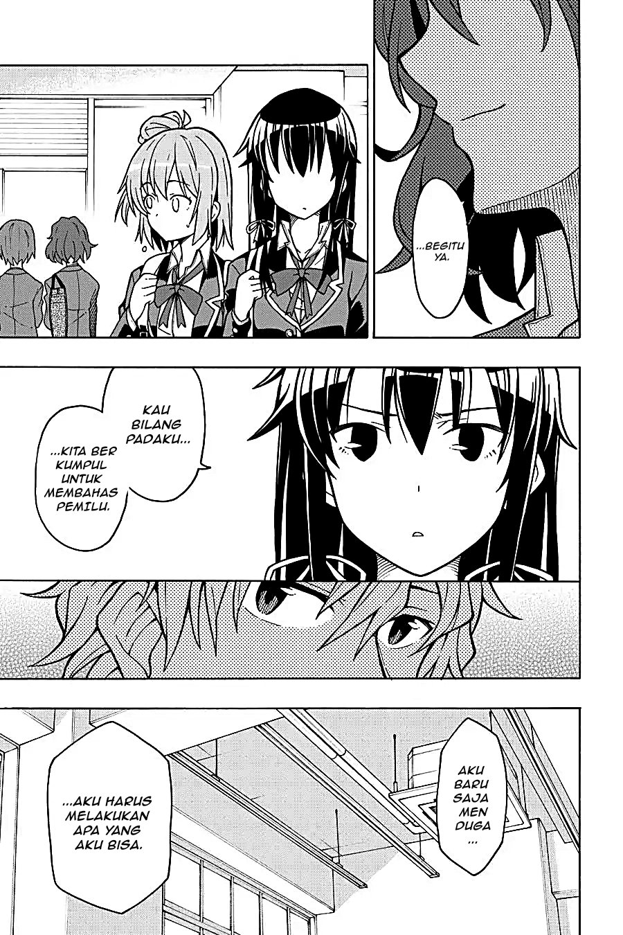 Yahari Ore no Seishun Love Come wa Machigatteiru Chapter 54 - Page 36