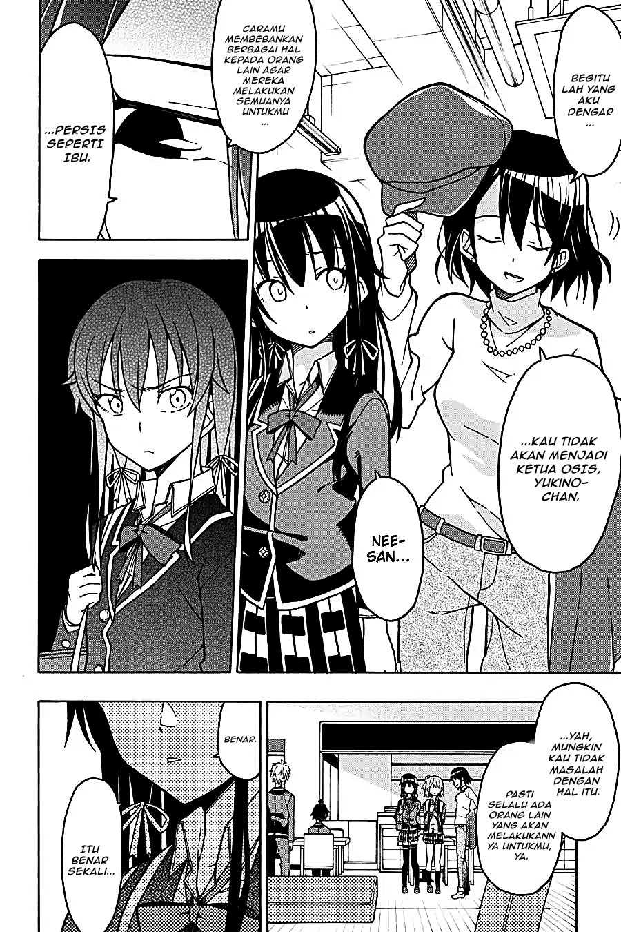 Yahari Ore no Seishun Love Come wa Machigatteiru Chapter 54 - Page 37