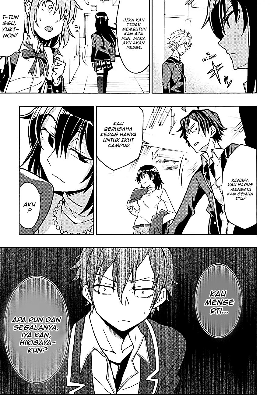 Yahari Ore no Seishun Love Come wa Machigatteiru Chapter 54 - Page 38