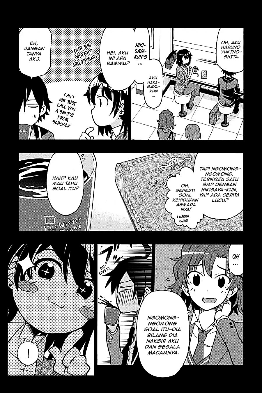 Yahari Ore no Seishun Love Come wa Machigatteiru Chapter 54 - Page 7