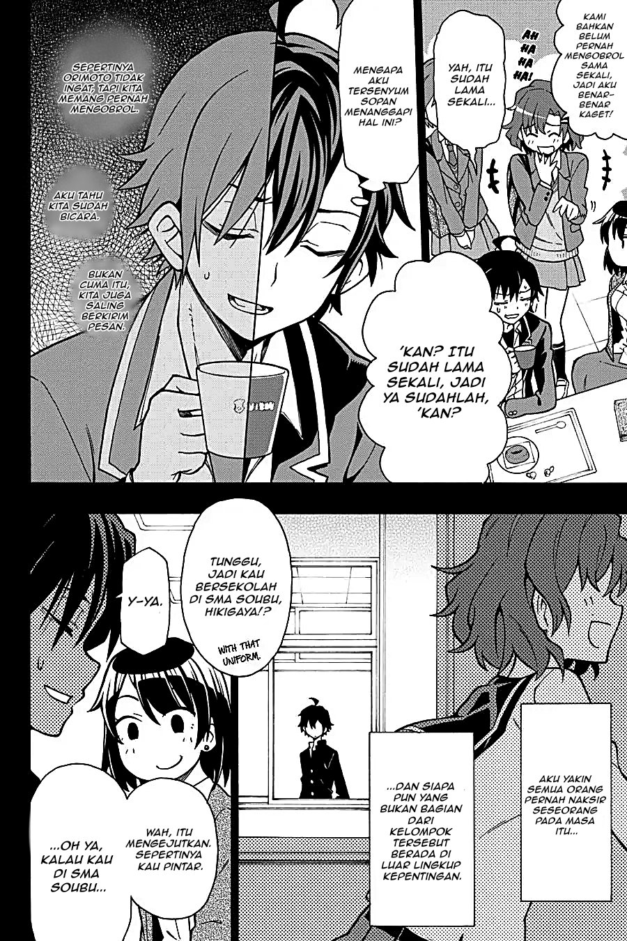 Yahari Ore no Seishun Love Come wa Machigatteiru Chapter 54 - Page 8