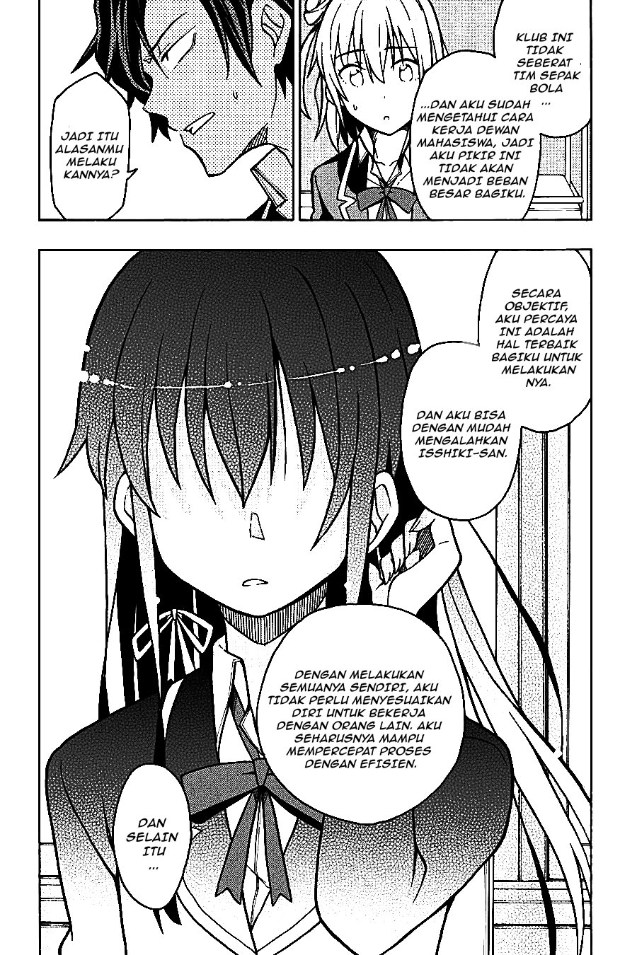 Yahari Ore no Seishun Love Come wa Machigatteiru Chapter 55 - Page 10