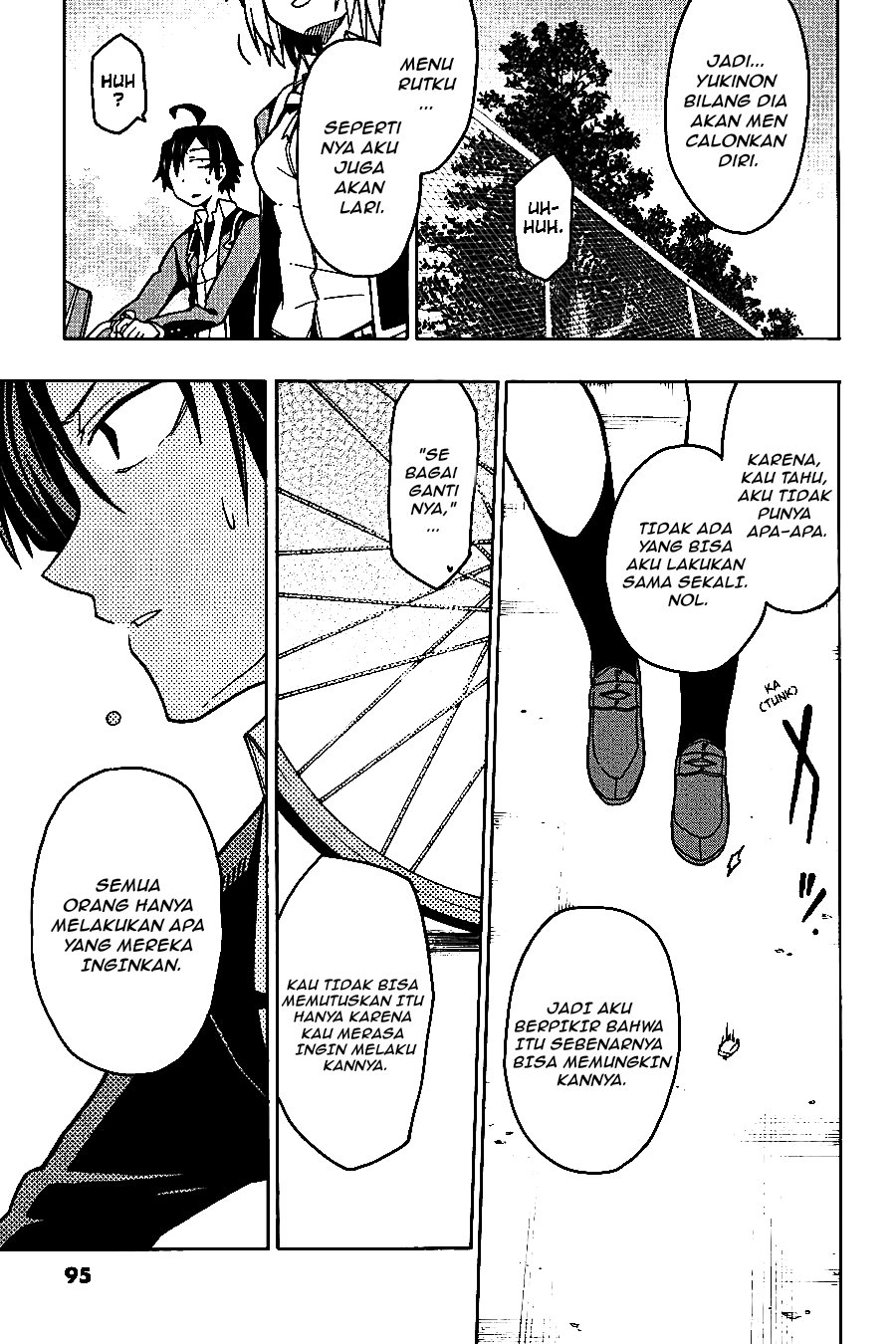 Yahari Ore no Seishun Love Come wa Machigatteiru Chapter 55 - Page 15