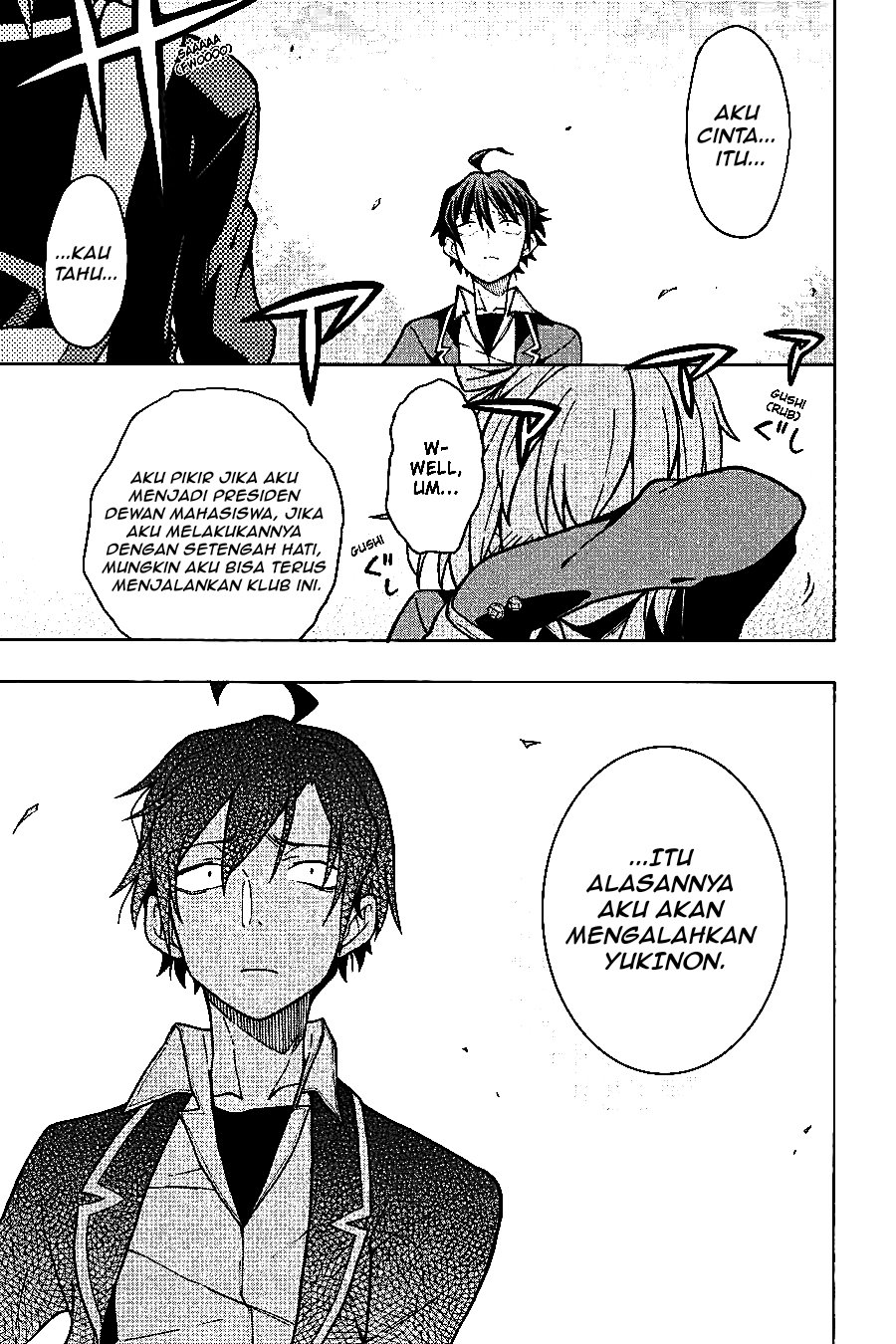 Yahari Ore no Seishun Love Come wa Machigatteiru Chapter 55 - Page 19