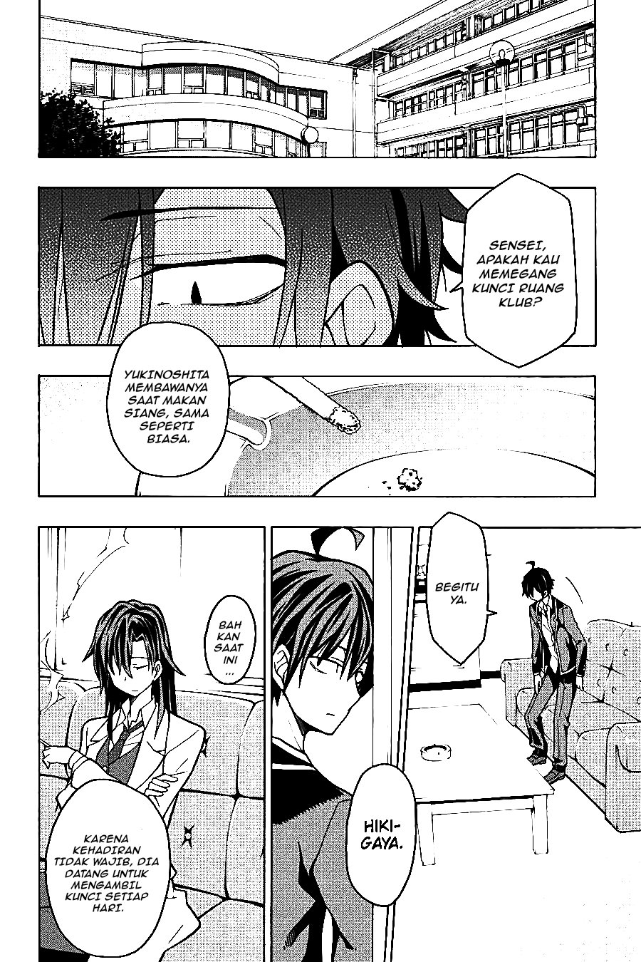 Yahari Ore no Seishun Love Come wa Machigatteiru Chapter 55 - Page 6