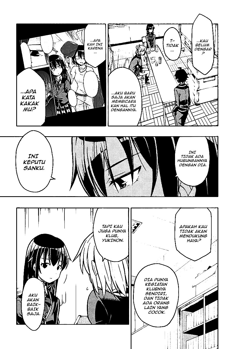 Yahari Ore no Seishun Love Come wa Machigatteiru Chapter 55 - Page 9